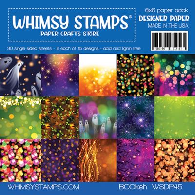 Whimsy Stamps Paper Pack BOOkeh